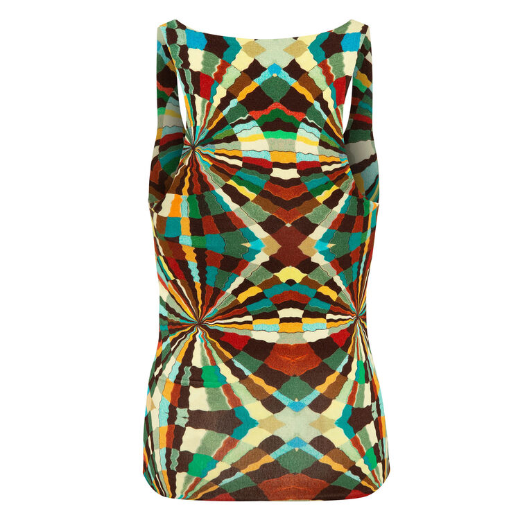 Lole Cut Out Kaleidoscope Tank image number null