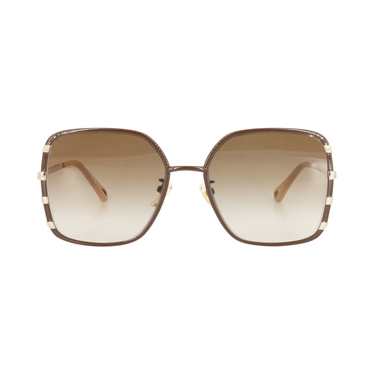 Celeste Square Metal Sunglasses image number null