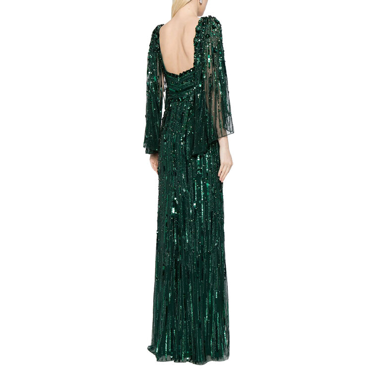 Brightstar Sequin-Embellished Gown image number null