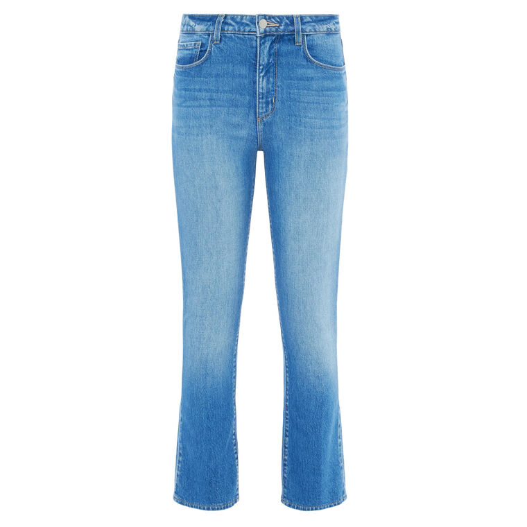 Mira Cropped Bootcut Jean image number null